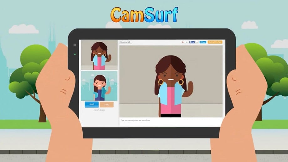 CamSurf: Free Random Video Chat